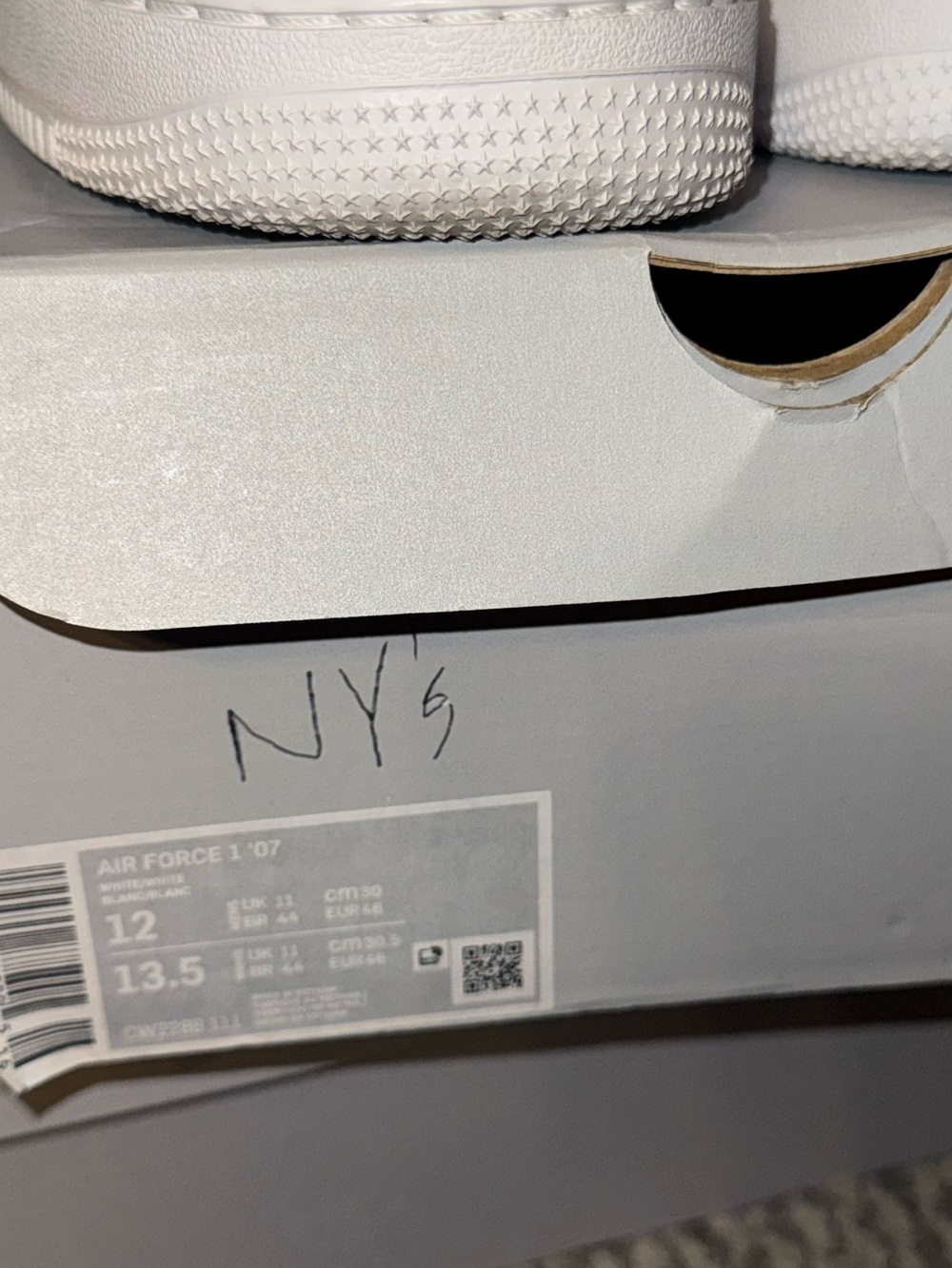 Men's White Sneakers - Nike Air Force 1